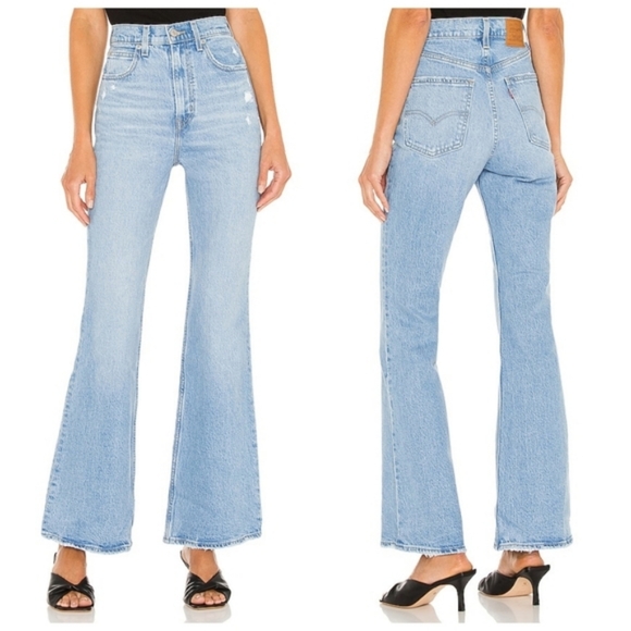 Levi's 70s High Rise Flare Jeans Marin Babe - Picture 7 of 10